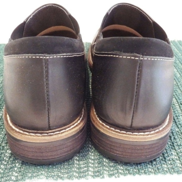 NEW!! NAOT Men\'s Black Brown SHOES LOAFERS 7 (40) main image 5
